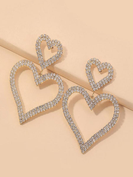 Rhinestone Hearts