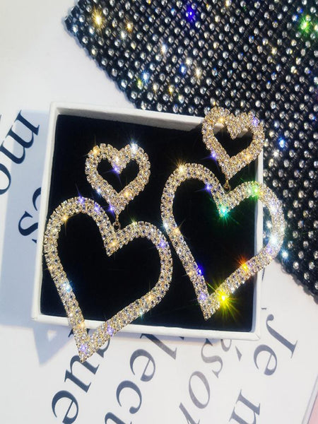 Rhinestone Hearts