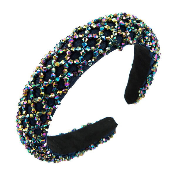Beaded Iridescent Headband